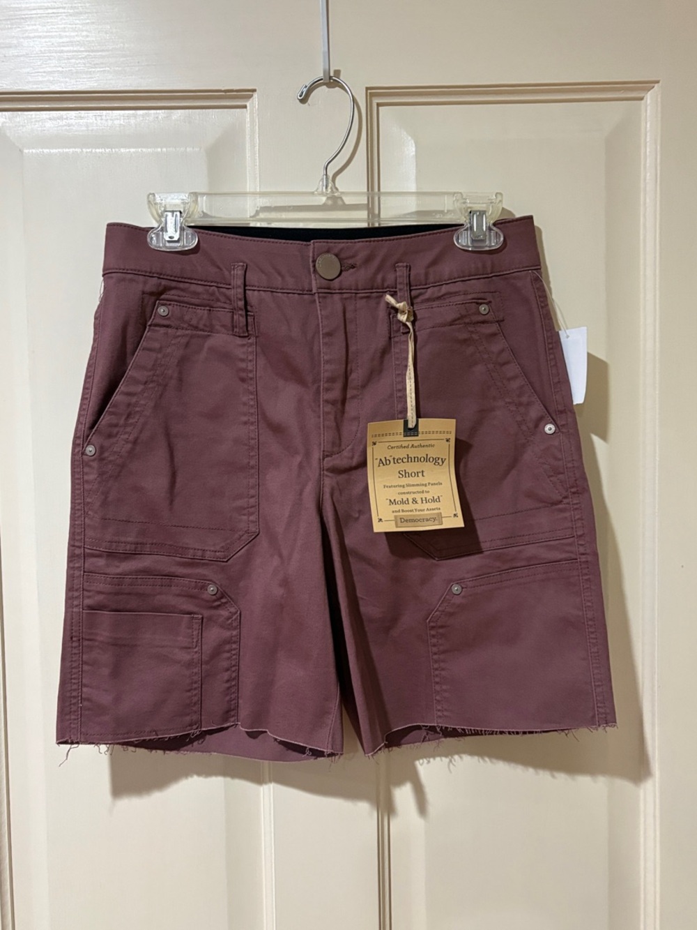 Democracy Cargo Mold Hold Shorts 2 NWT